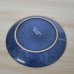 CEUYGT Blue Ceramic Plate - Handcrafted, Elegant Dining Plate for Stylish Table Settings and Home Decor