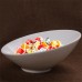 CEUYGT White Ceramic Bowl - Versatile, Elegant Bowl for Dining, Serving, and Home Decor